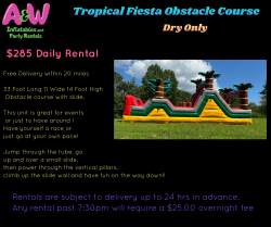 Tropical Fiesta Obstacle Course